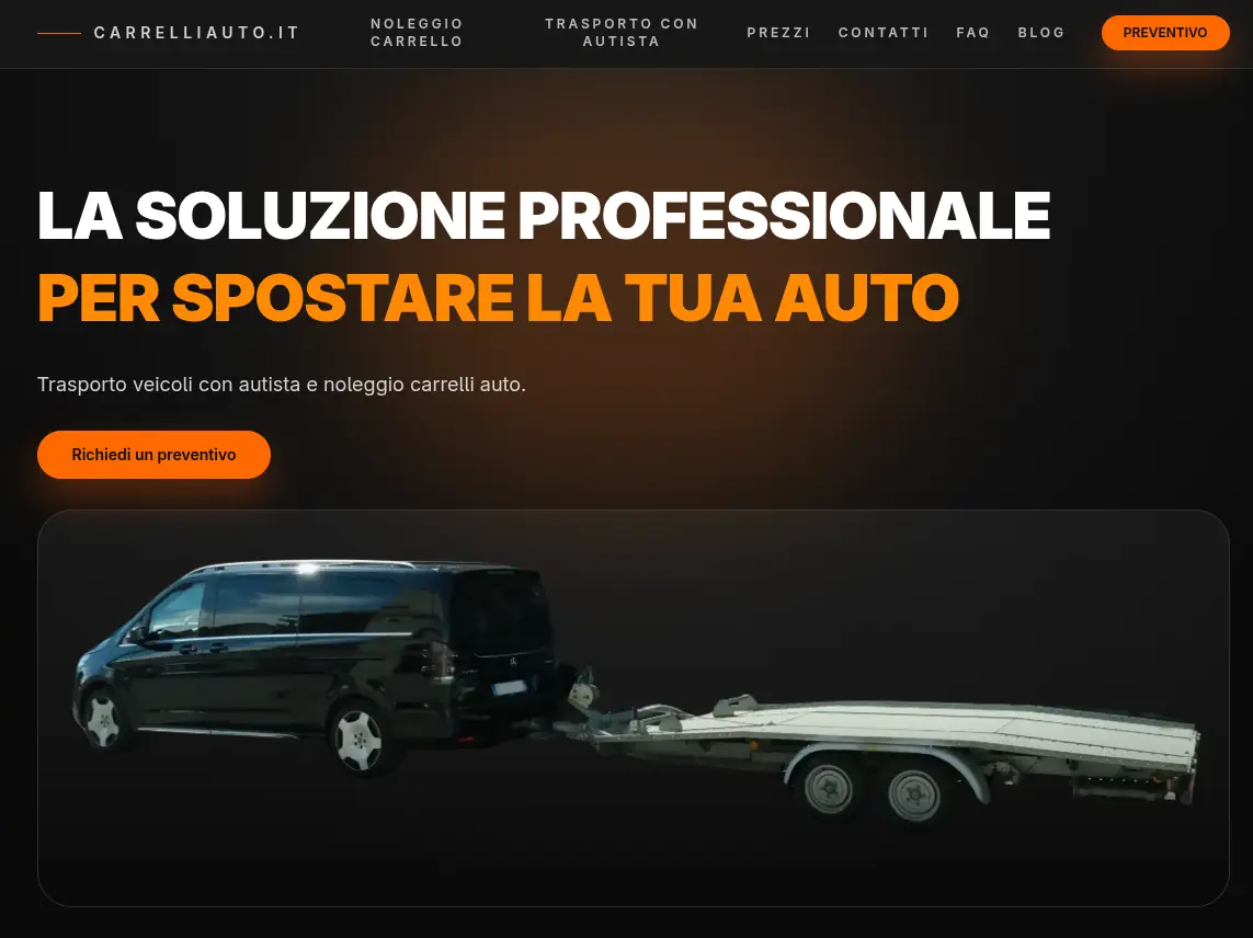 Case Study CarrelliAuto.it, posizionare un brand con le Money Pages